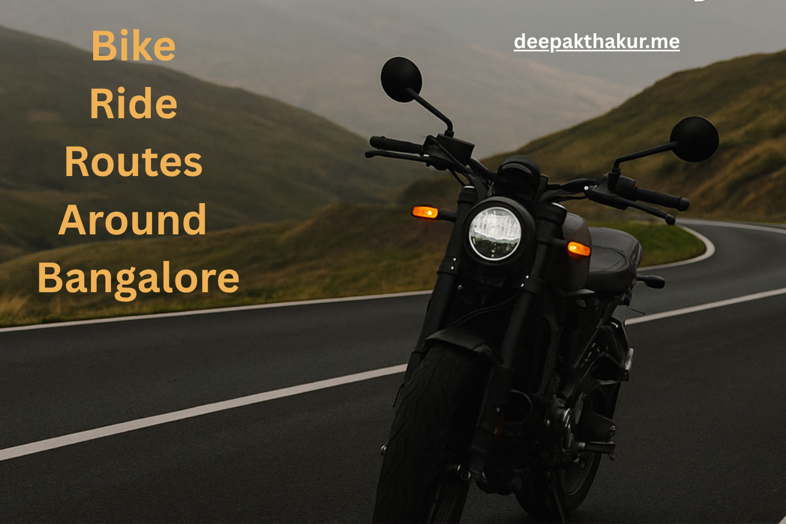 Bike Ride Routes Around Bangalore