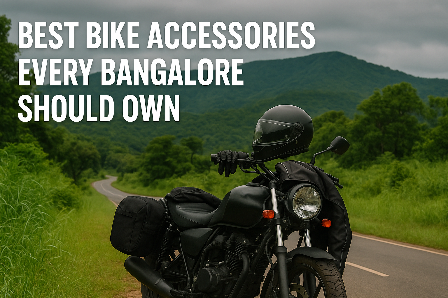 best bike accessories for Bangalore riders